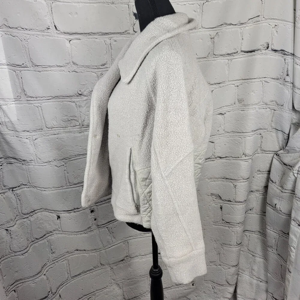 LULULEMON‎ Show Me The Sherpa Jacket Women Size 6 Wool Blend Casual Athleisure